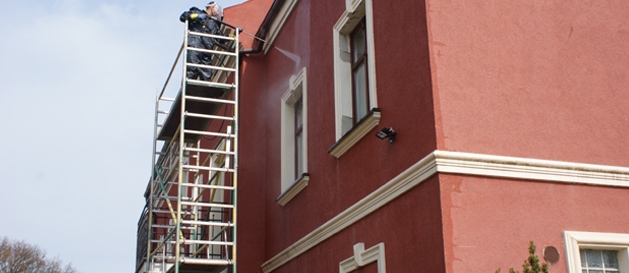 czyszczenie elewacji