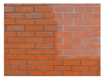 Efekt impregnacji klinkieru