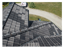 Dach przed malowaniem