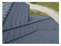 Efekt pomalowanego dachu